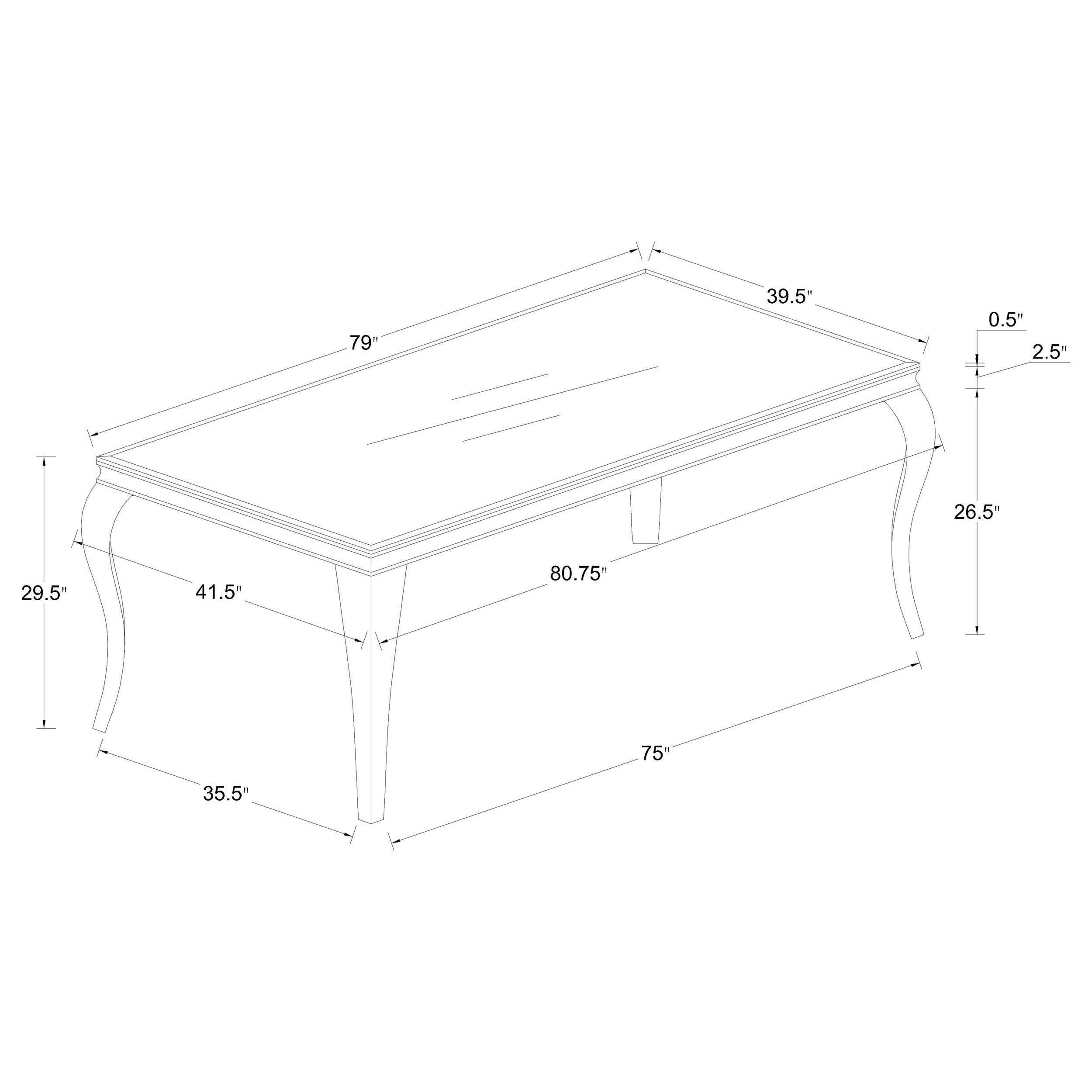 Carone 5 Pc Dining Sets