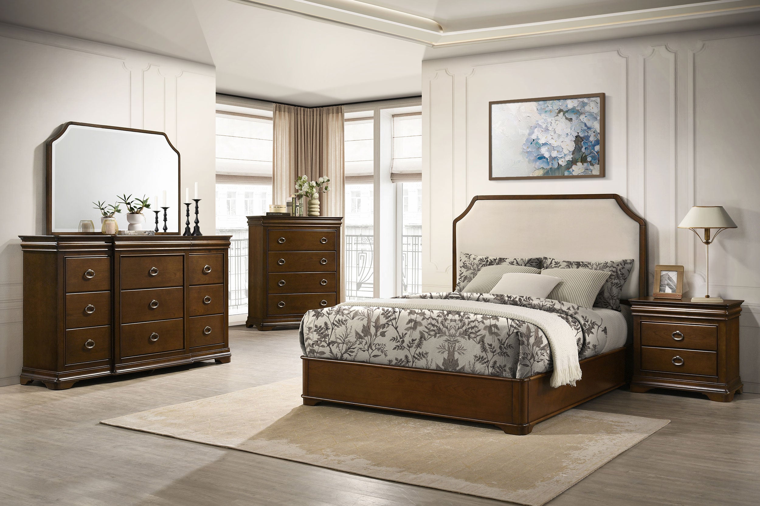 Garland Panel Bed