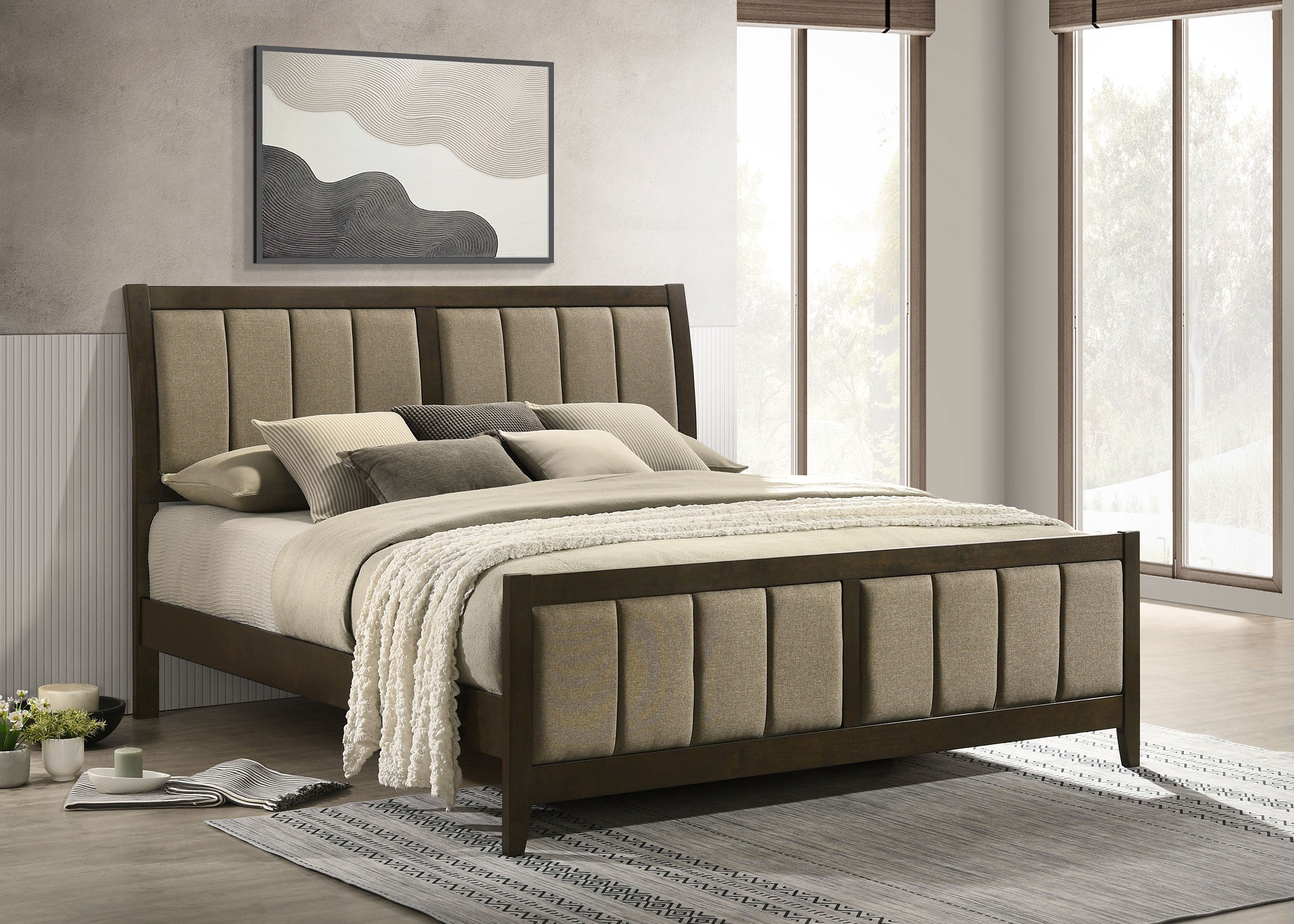 Wilkes Panel Bed