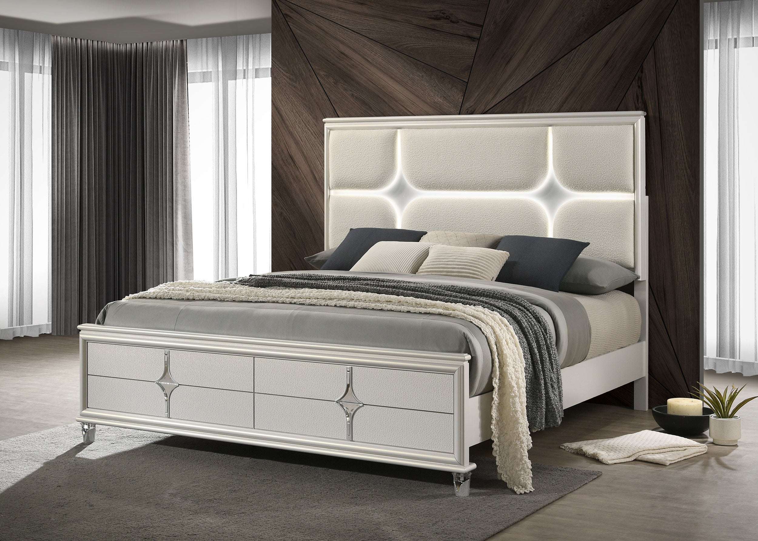 Olivia California King, E.King, & Queen Bed