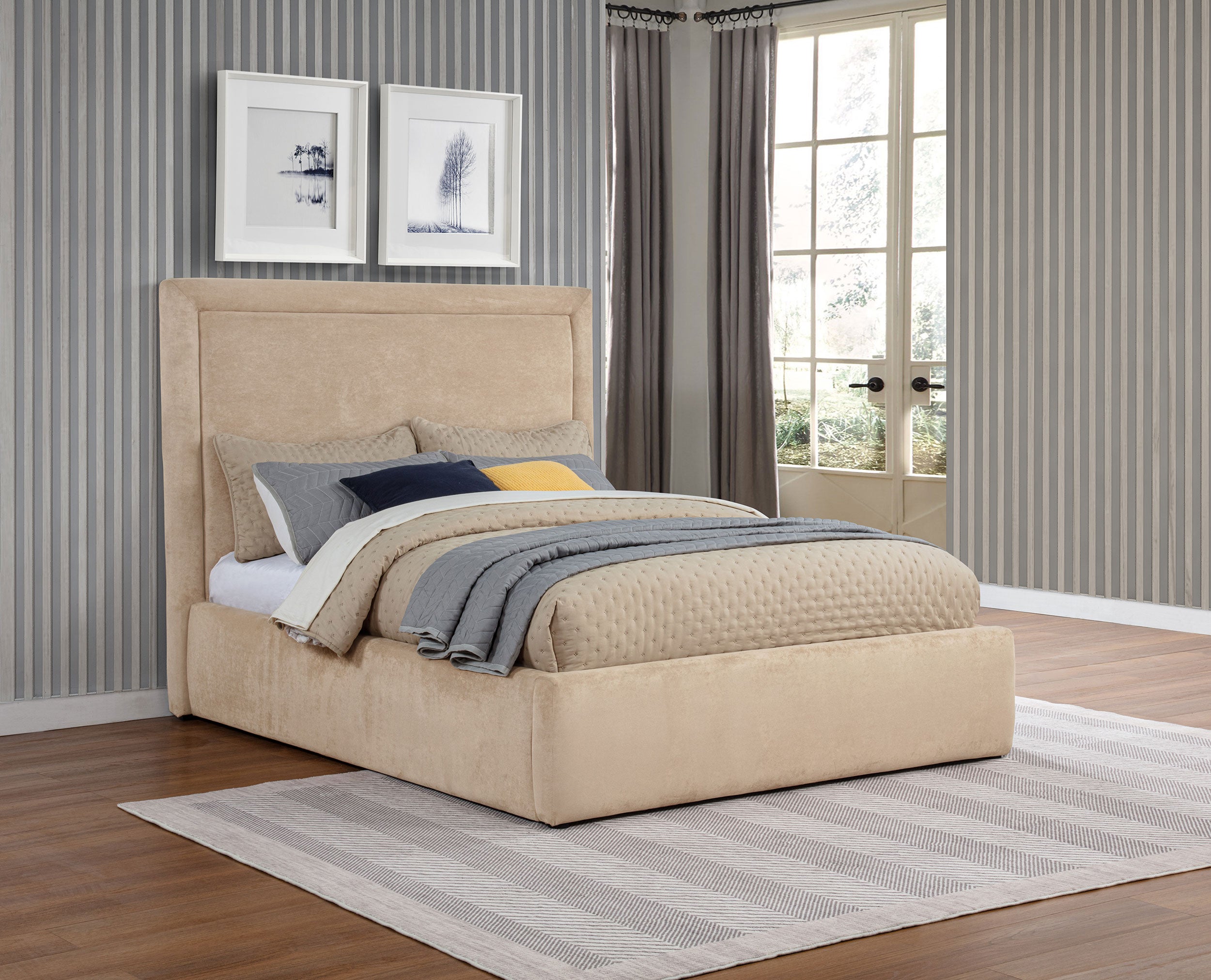 Lawson Panel Platform Bed