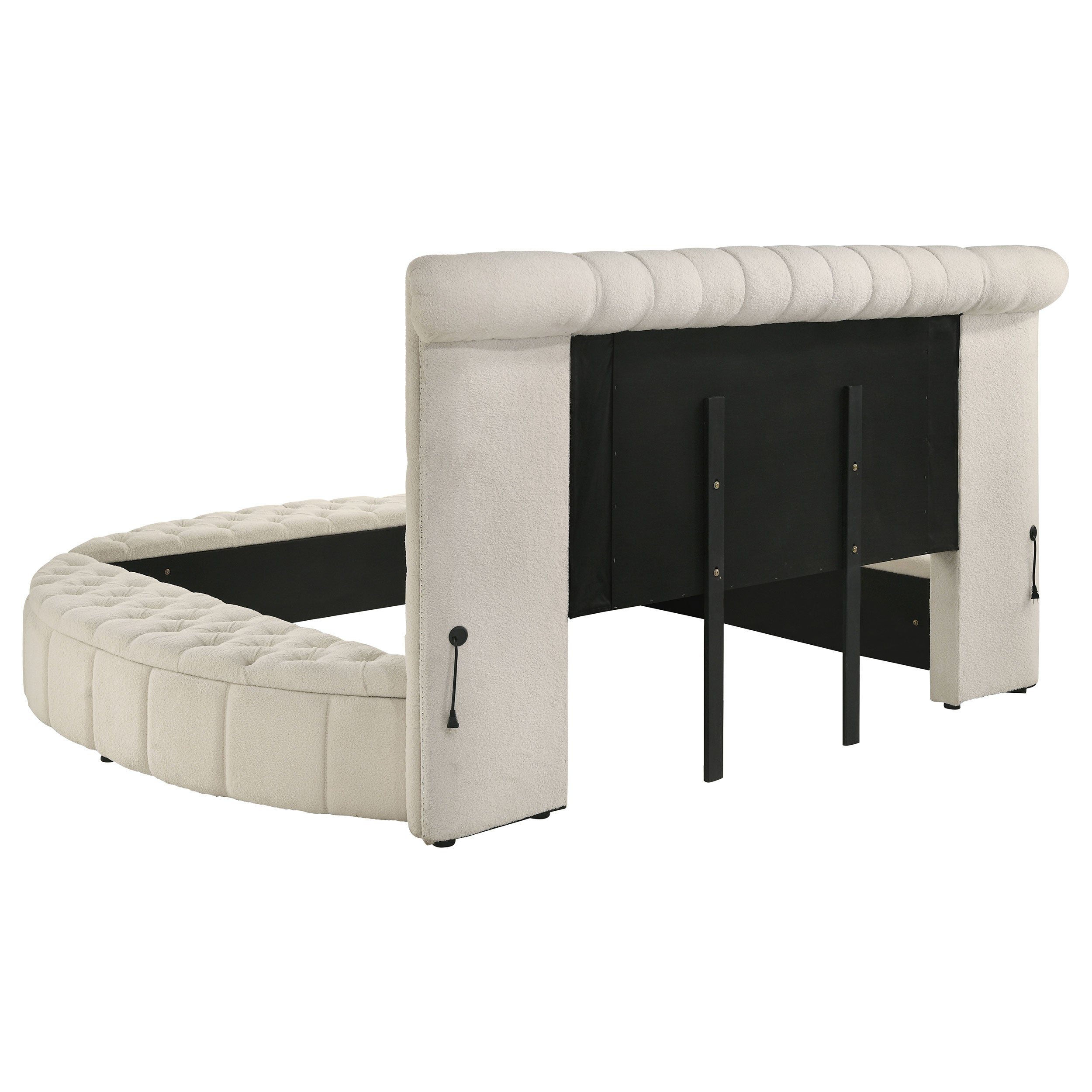 Sonya Panel Floor Storage Bed