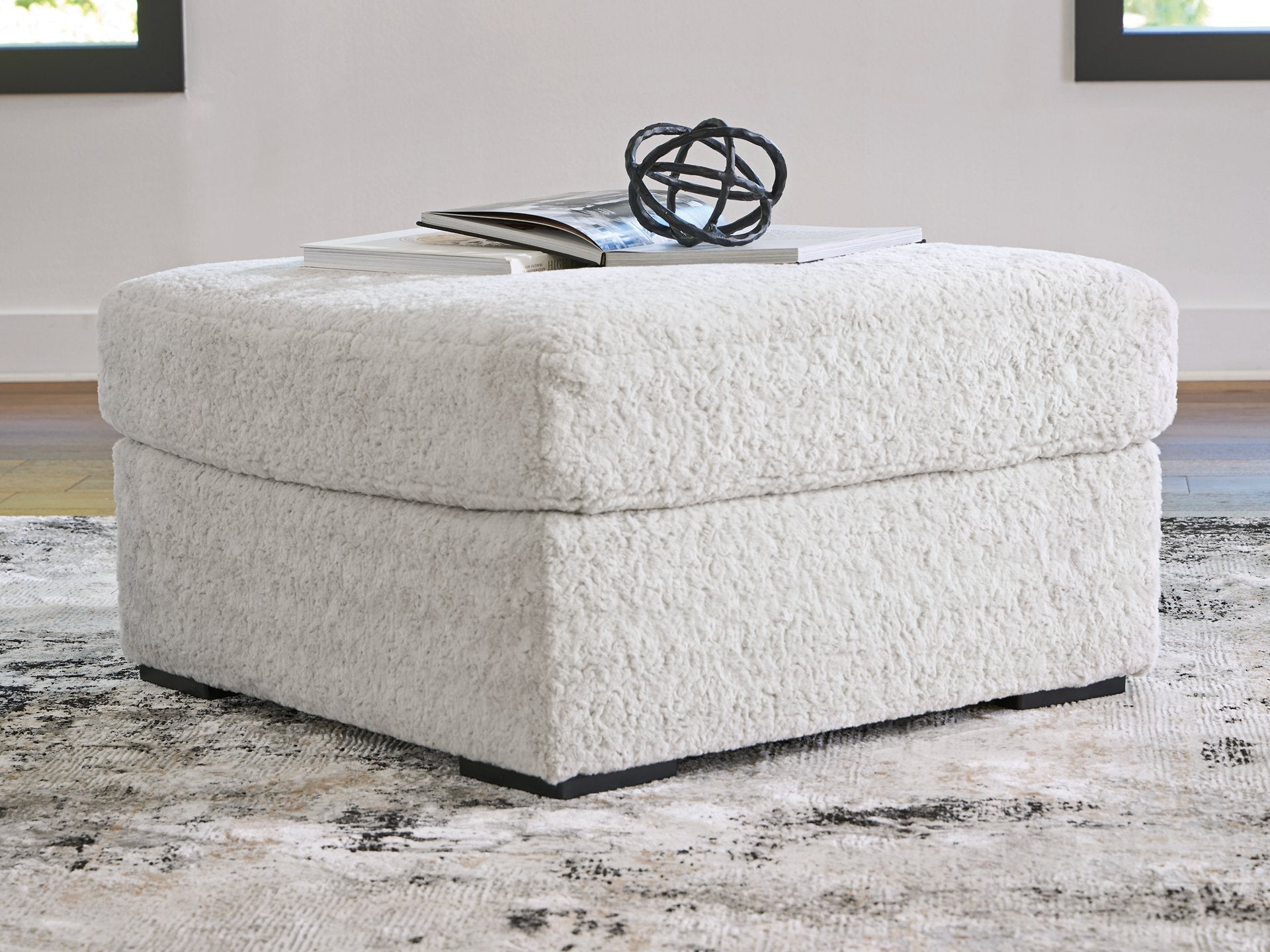 Cuddle Plush Oversized Accent Ottoman