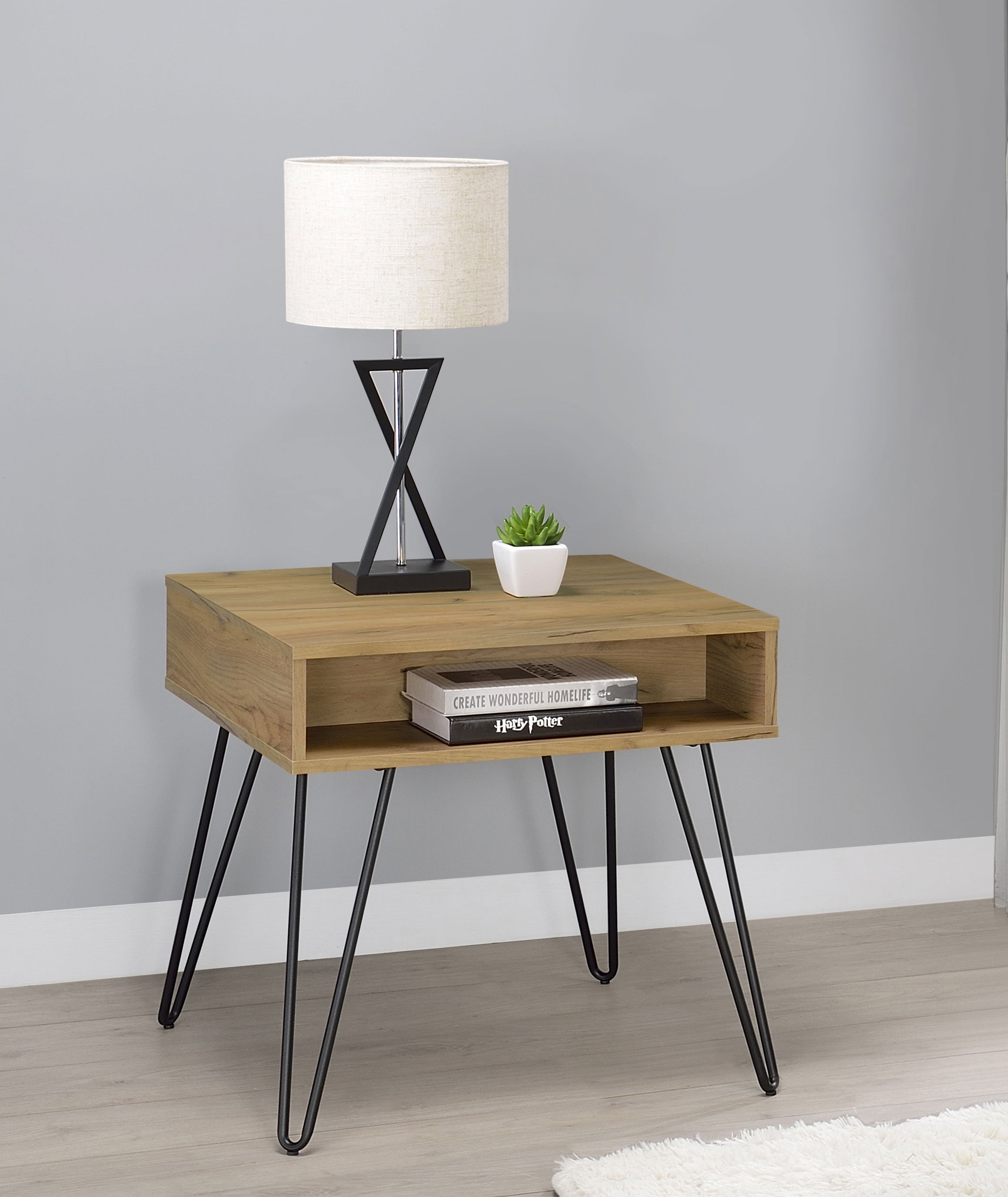 Fanning End Table