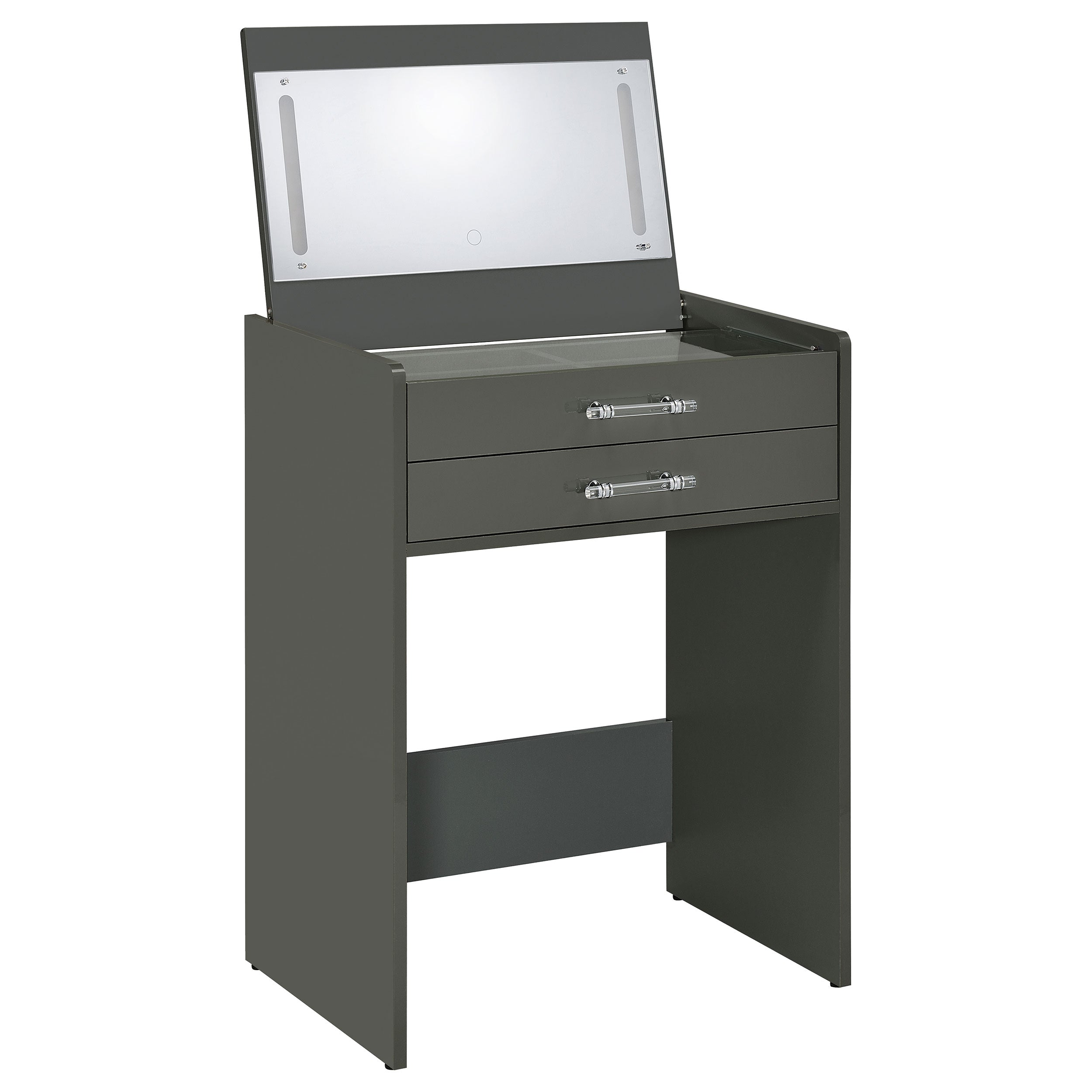 Danbury Makeup Vanity Table with LED Mirror and Stool