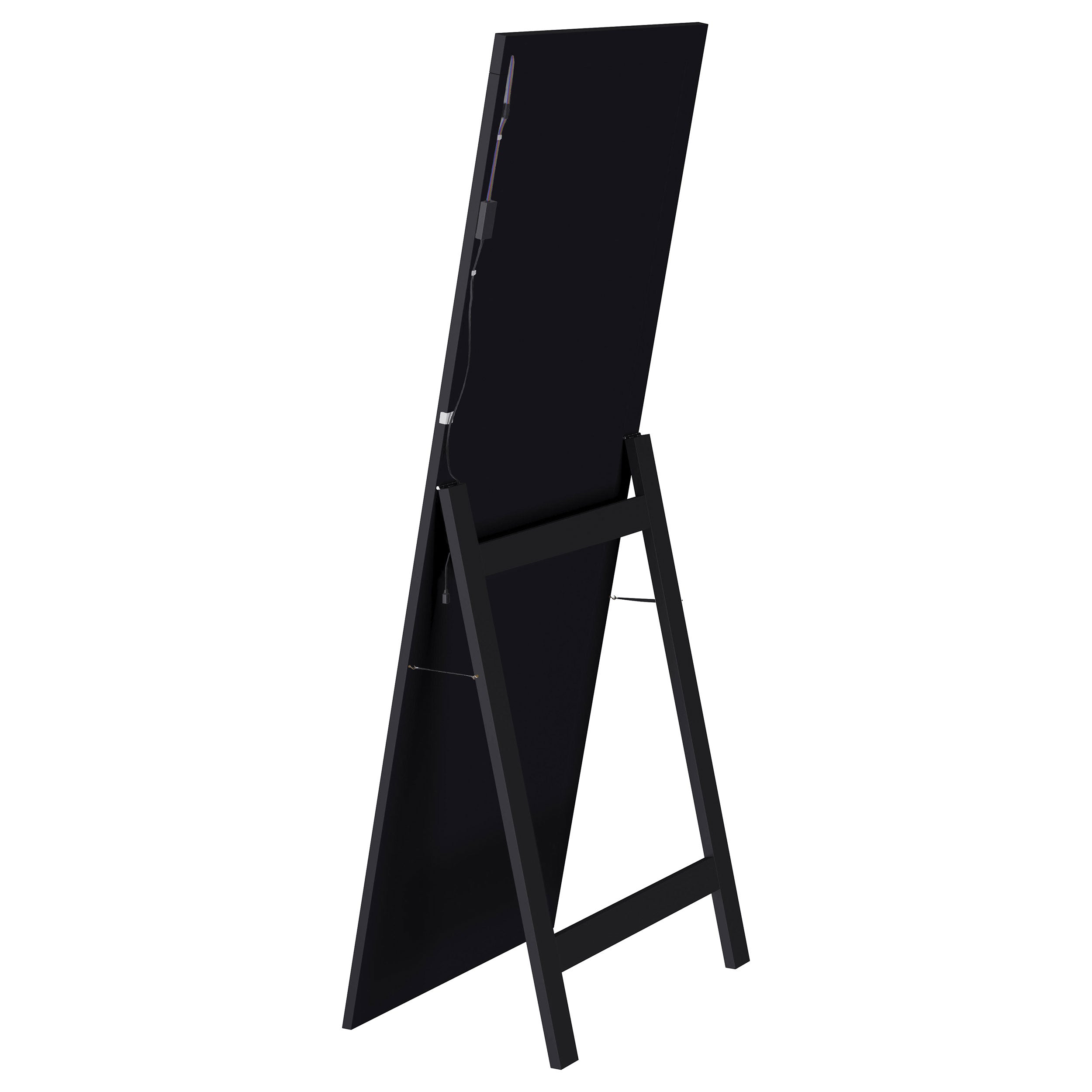 Windrose Standing Mirror with LED Lighting