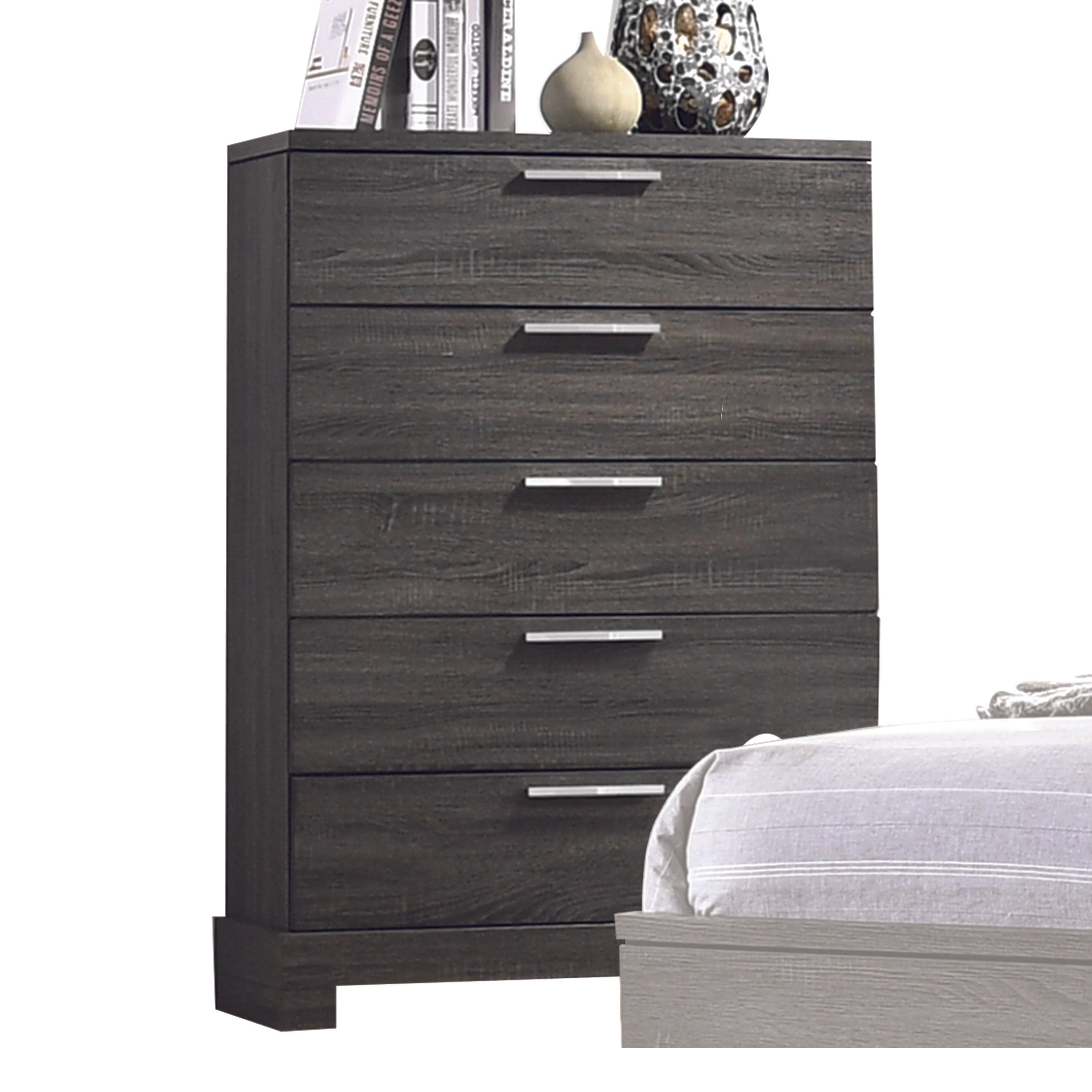 Lantha Gray Oak Chest