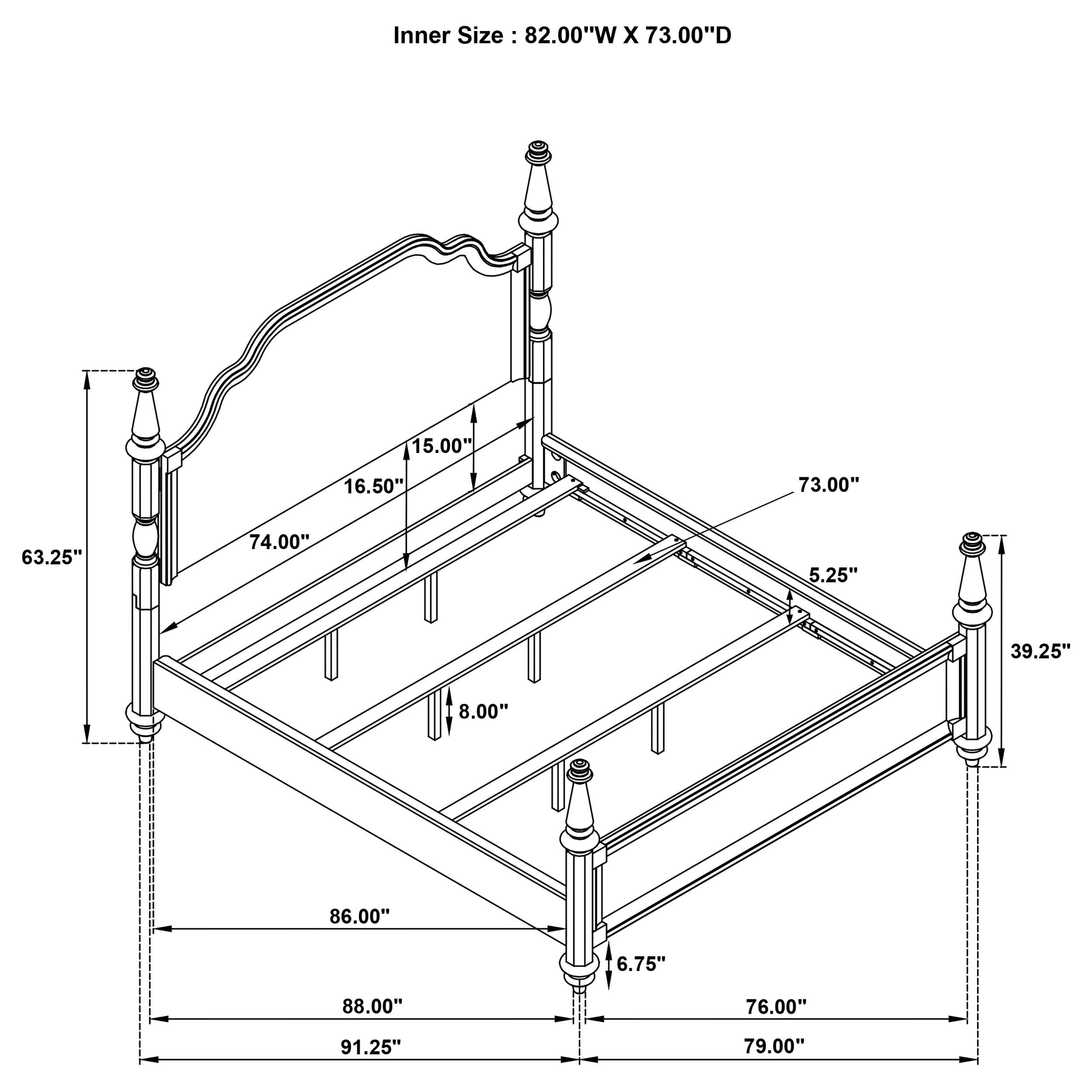 Andover 5 Pc Bedroom Set