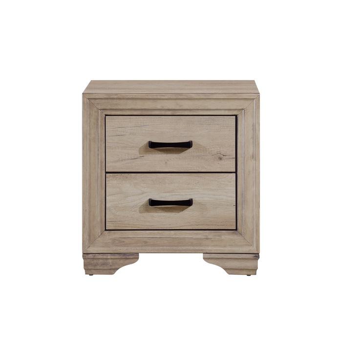 Lonan 2 Drawer Nightstand in Natural 1955-4