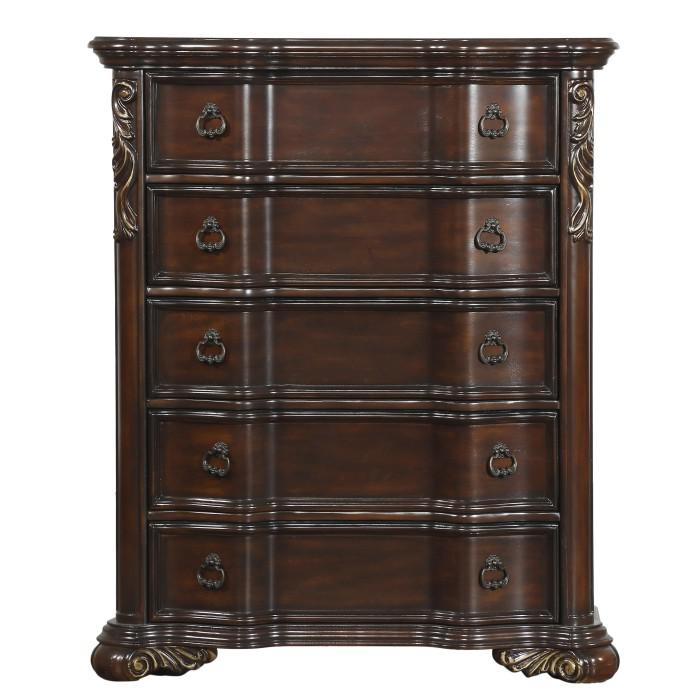 Royal Highlands 5 Drawer Chest in Rich Cherry 1603-9