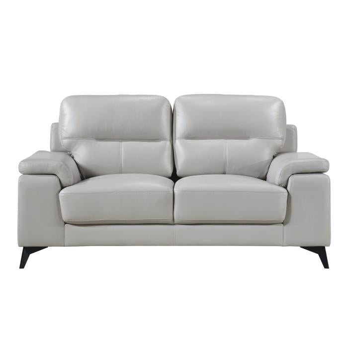 Mischa Loveseat in Silver Gray 9514SVE-2
