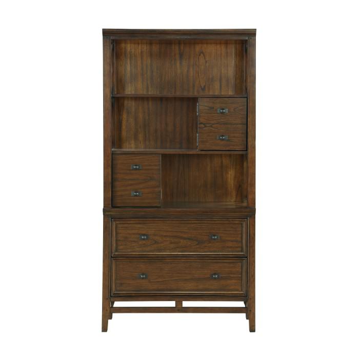 Frazier Bookcase in Brown Cherry 1649-18