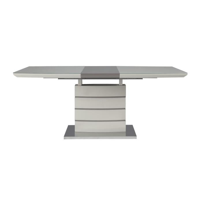 Glissand Dining Table in White & Gray 5599-71*