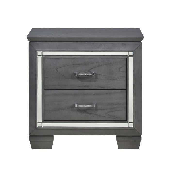Allura Nightstand in Gray 1916GY-4