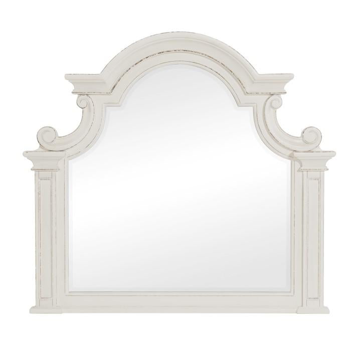 Baylesford Mirror in Antique White 1624W-6