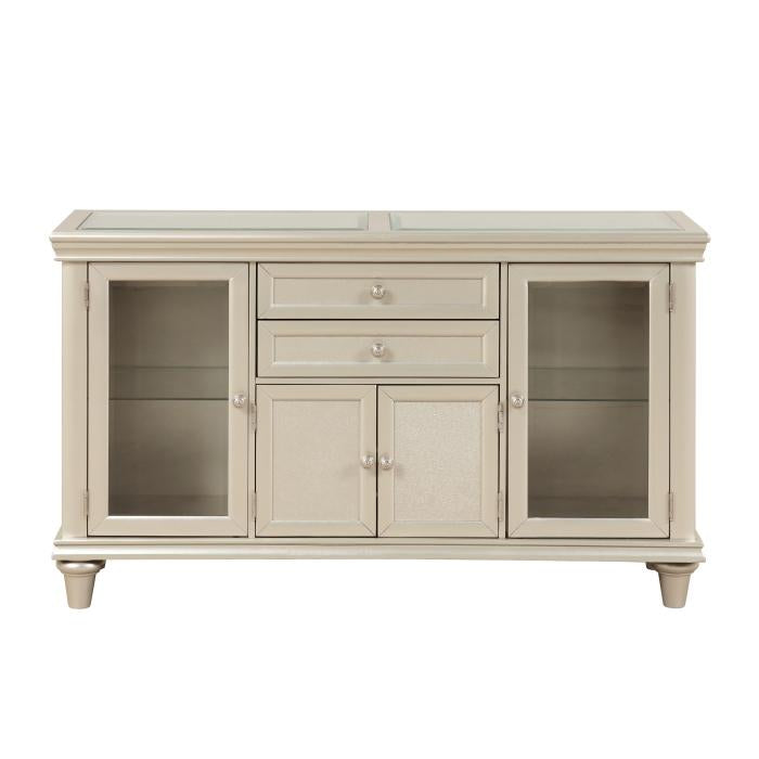 Celandine Server with Glass insert in Silver 1928-40NG