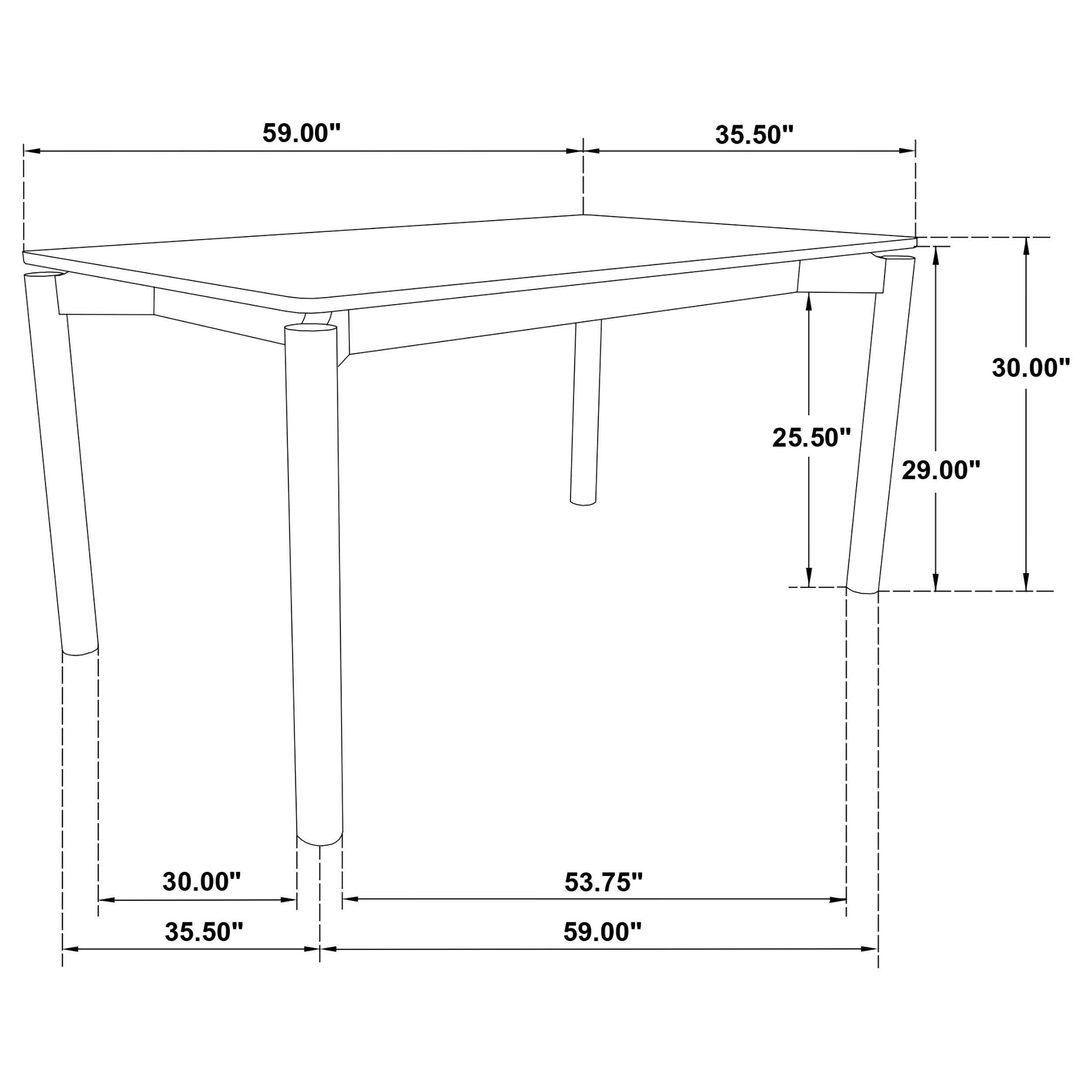 Parkridge 5 Pc Dining Set