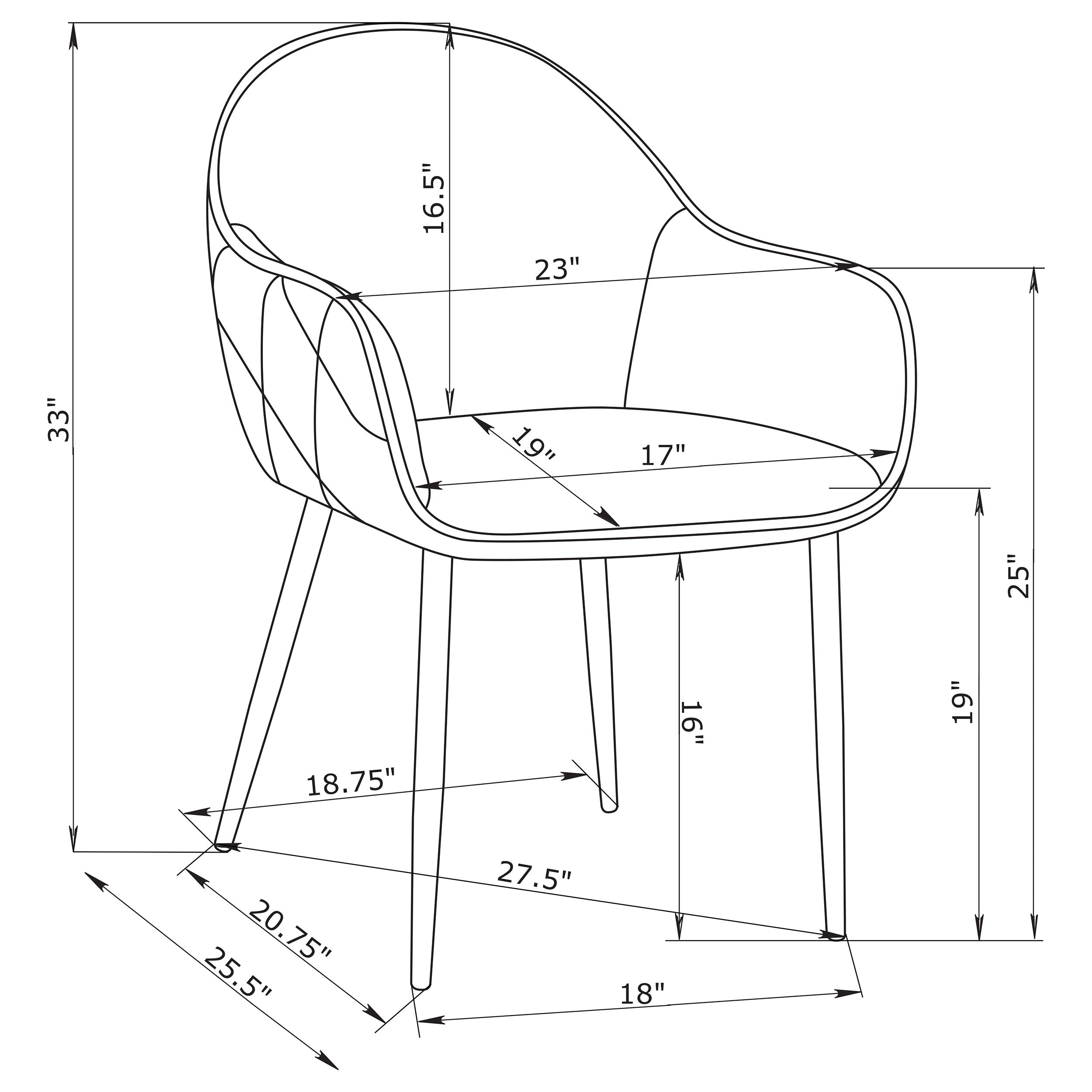 Emma Dining Arm Chair