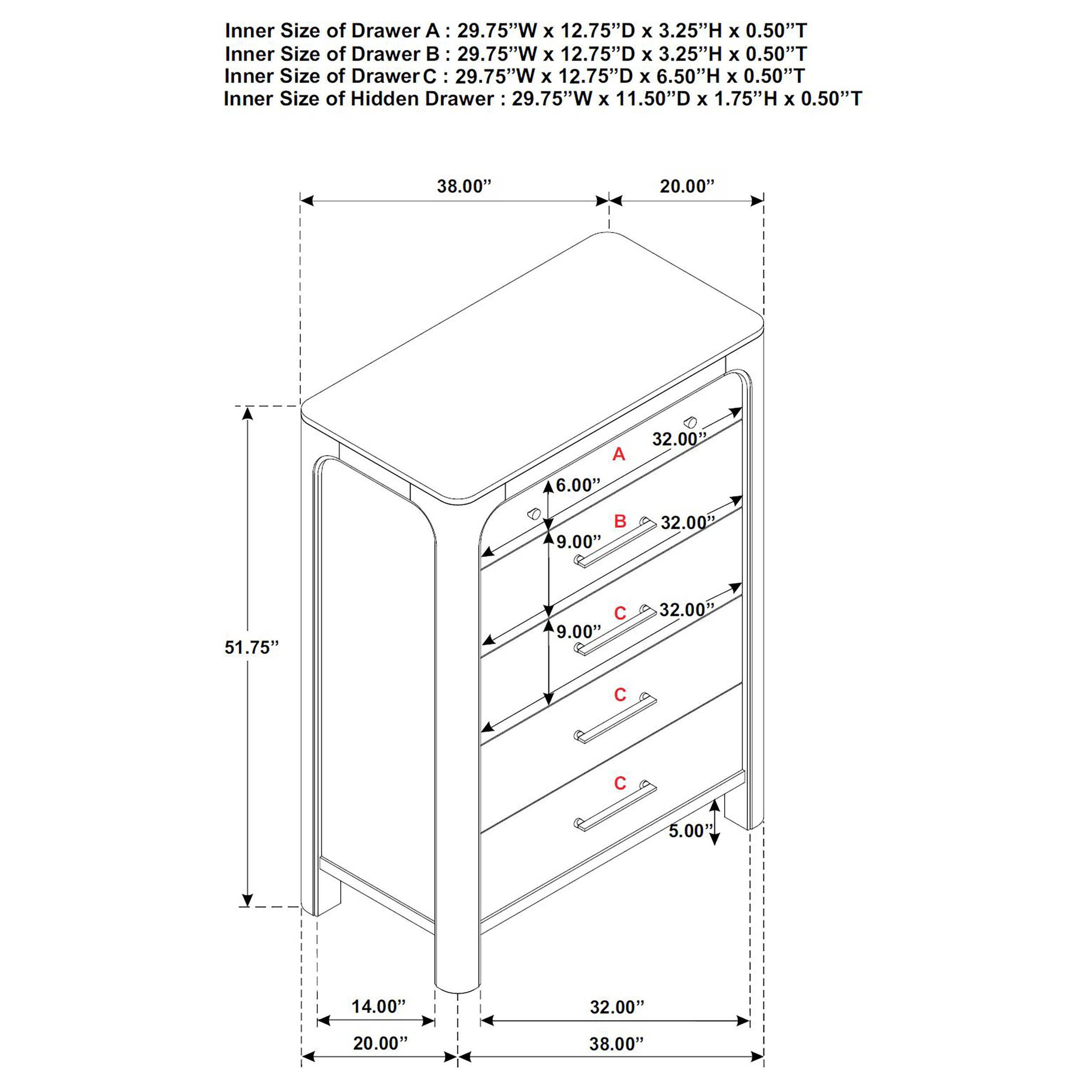 Solano Chest of Drawers