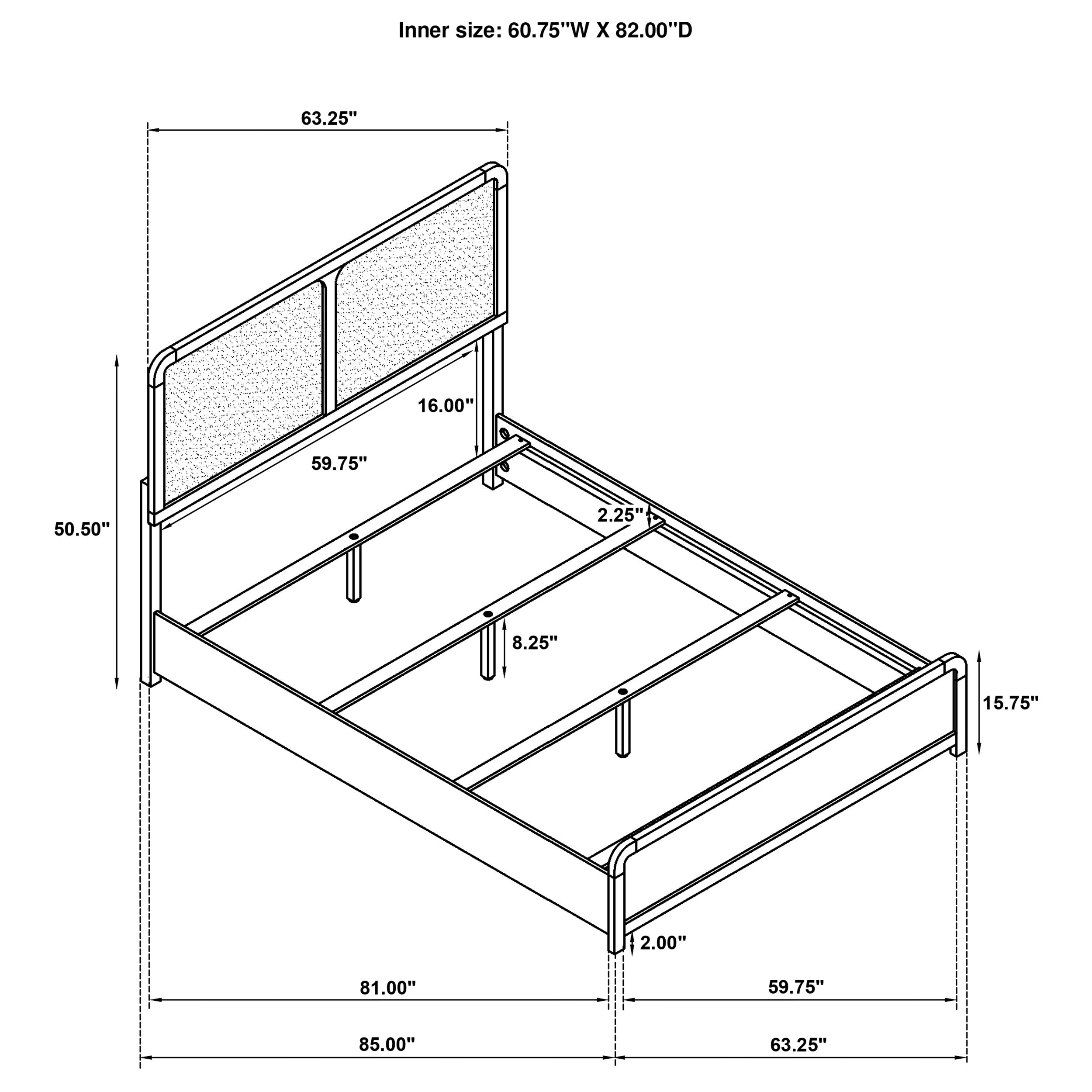 Cavelle 5 Pc Bedroom Set