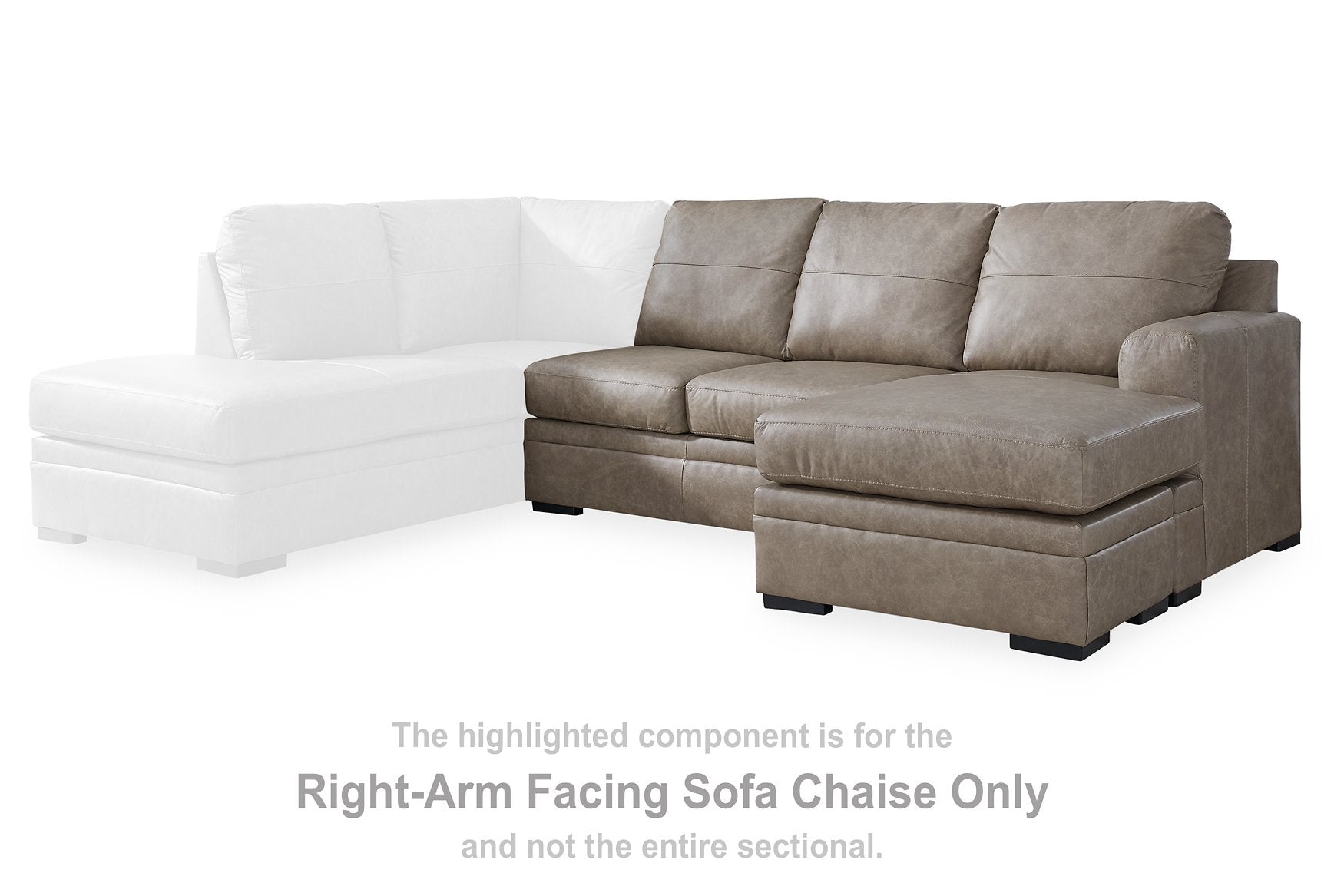 Amuleto Sectional with Chaise