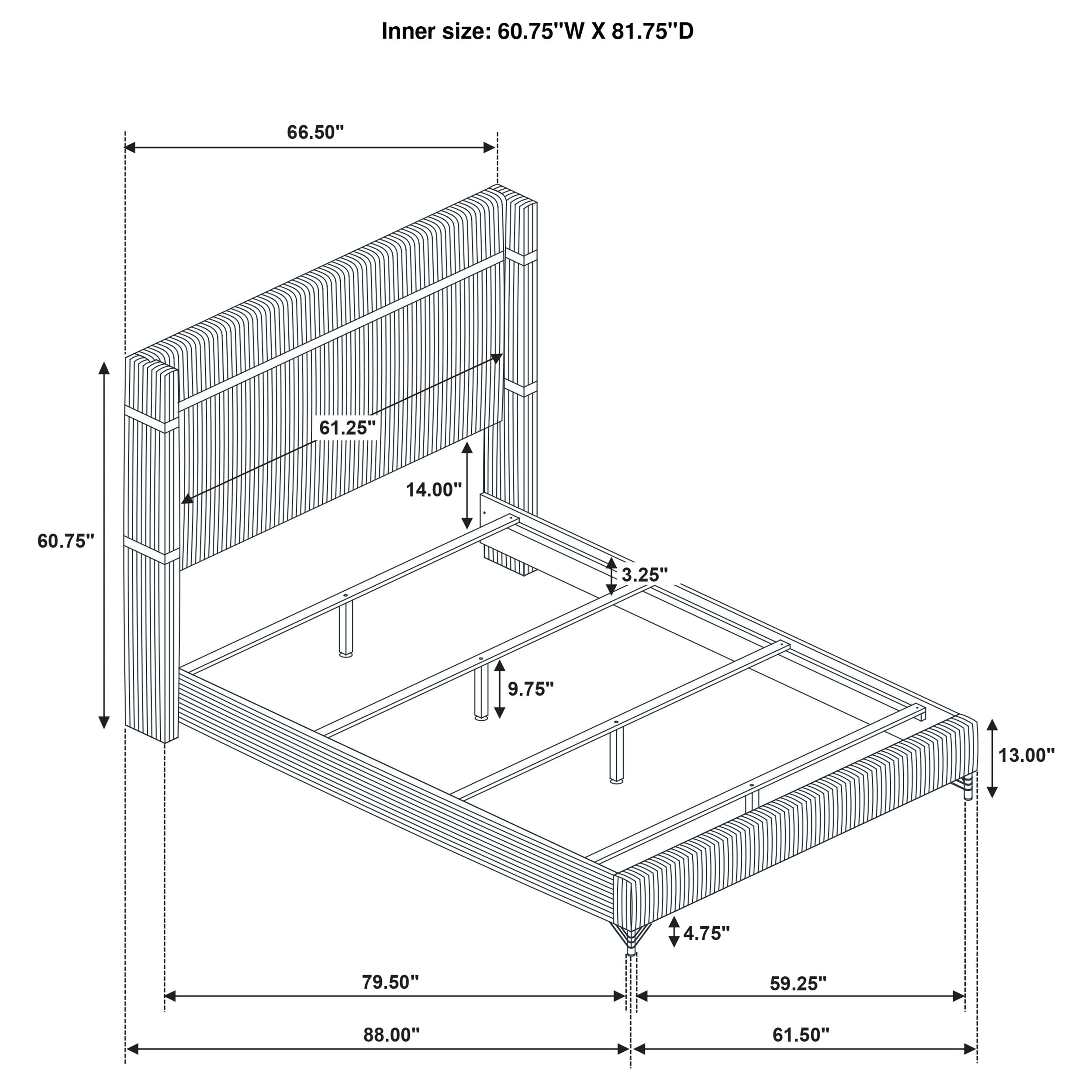 Lucia 5 Pc Bedroom Set