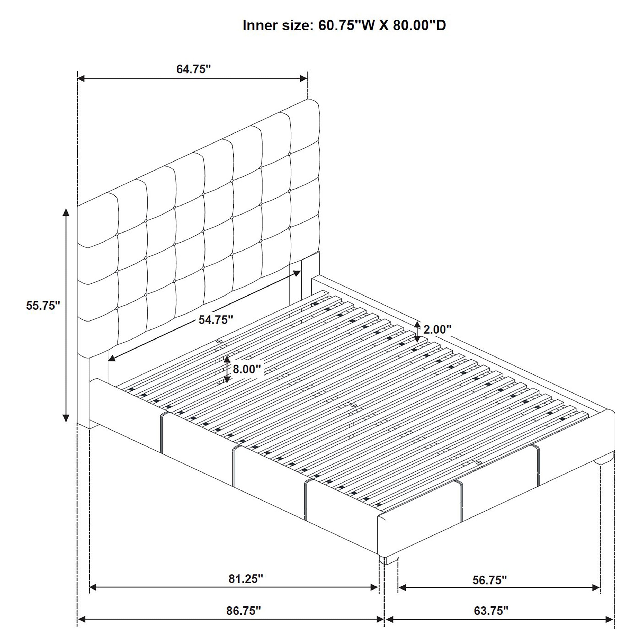 Medley Panel Platform Bed