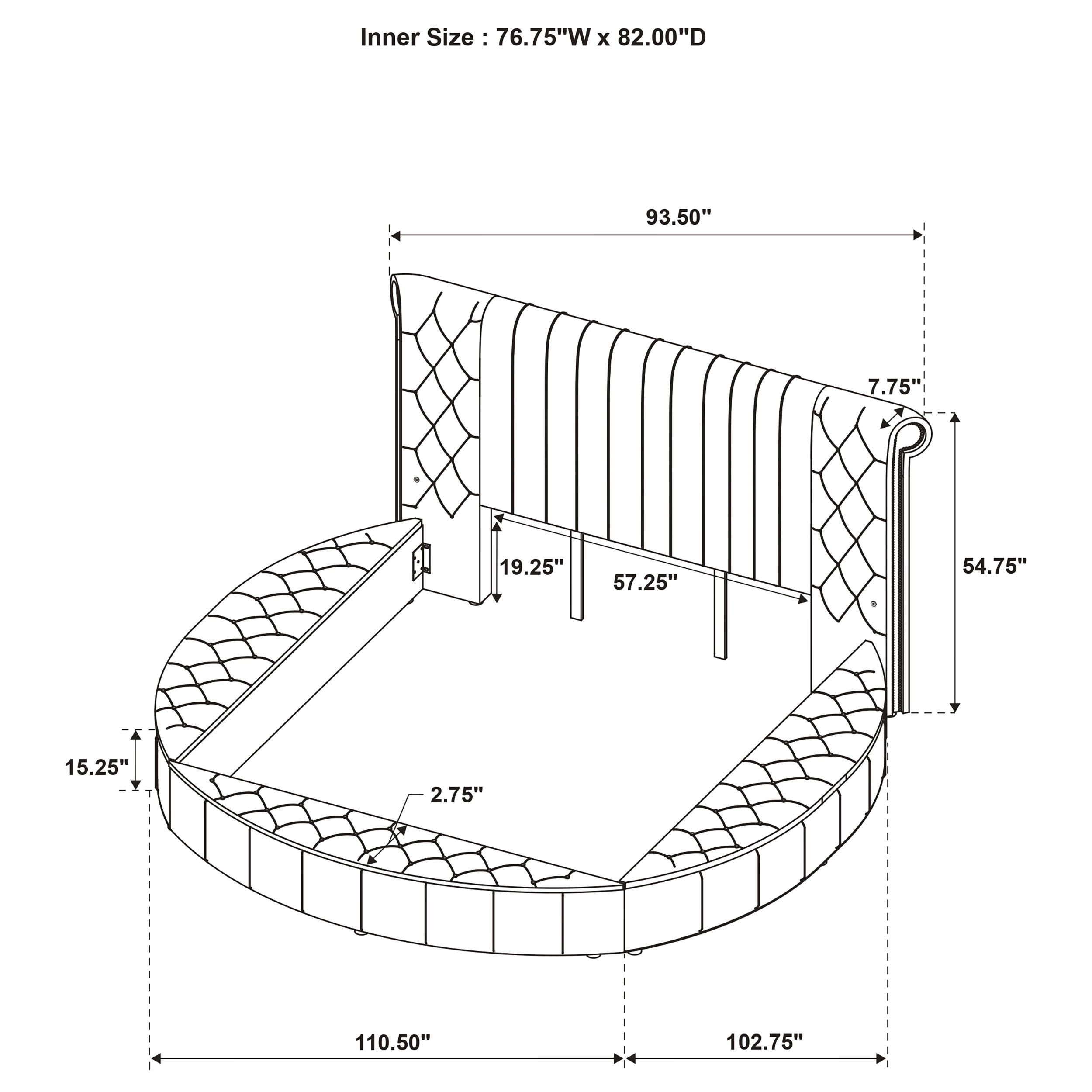 Sonya Eastern King & Queen Bed