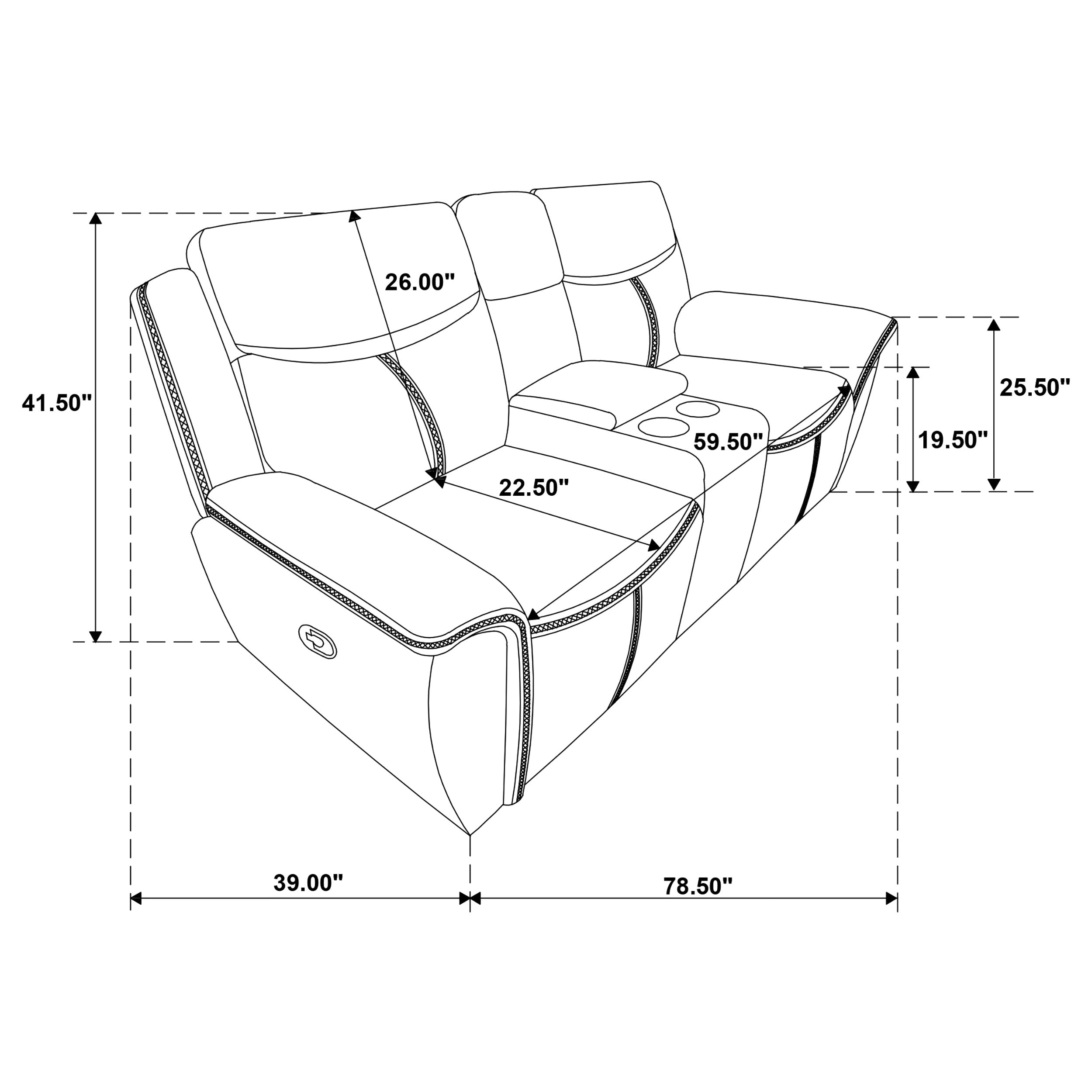 Sloane Reclining 2 Pc Set