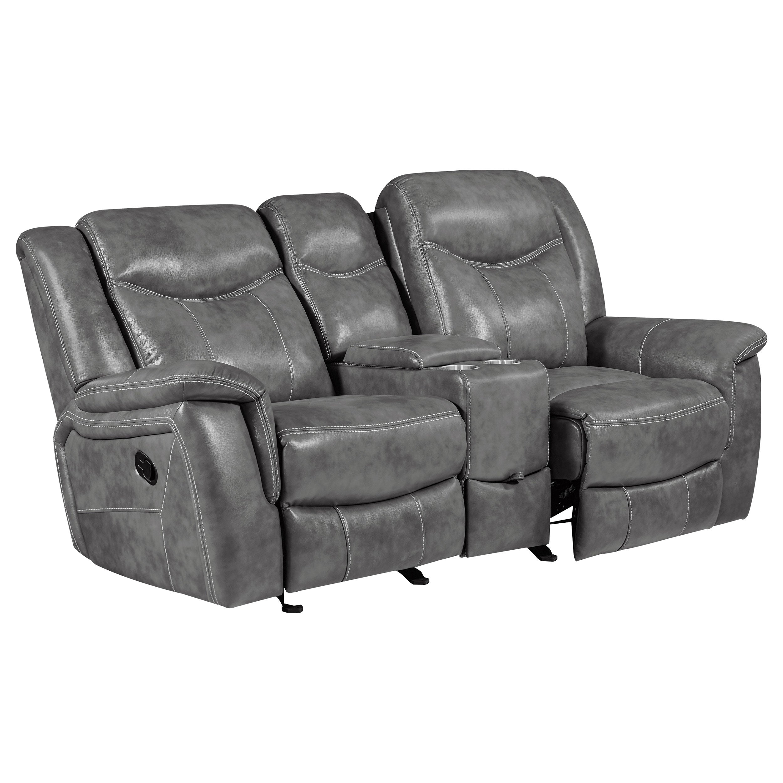 Conrad Reclining Glider Loveseat