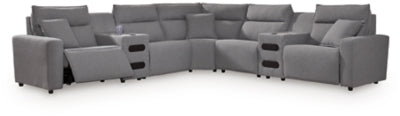 Modmax II Power Reclining Sectional with Audio Consoles