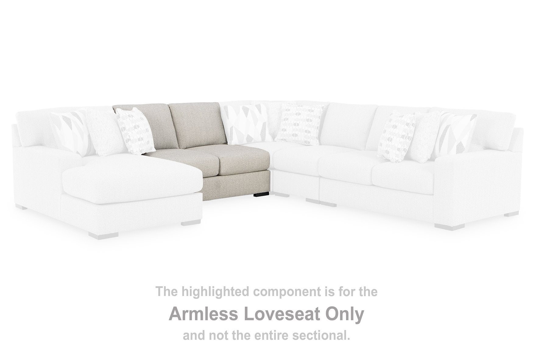 Laurelgrove Double Chaise Sectional