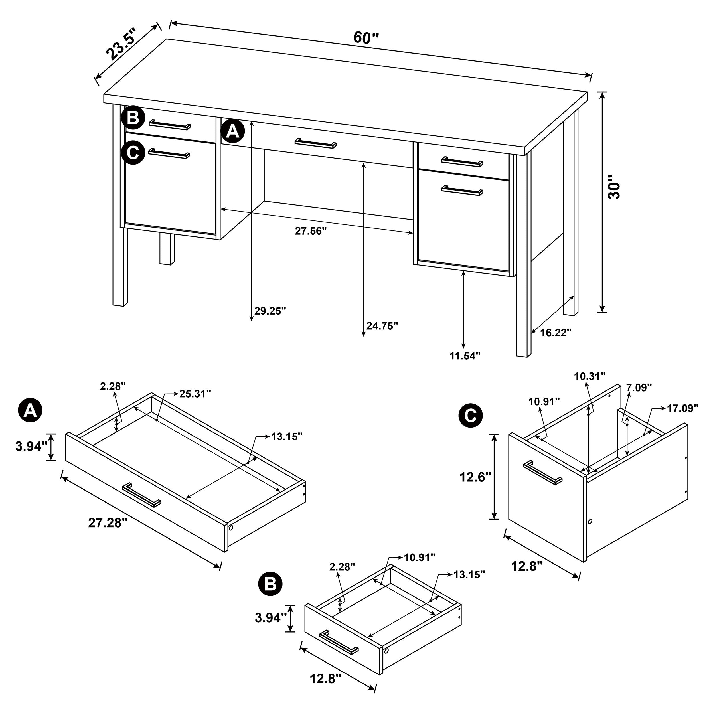 Samson Computer Desk