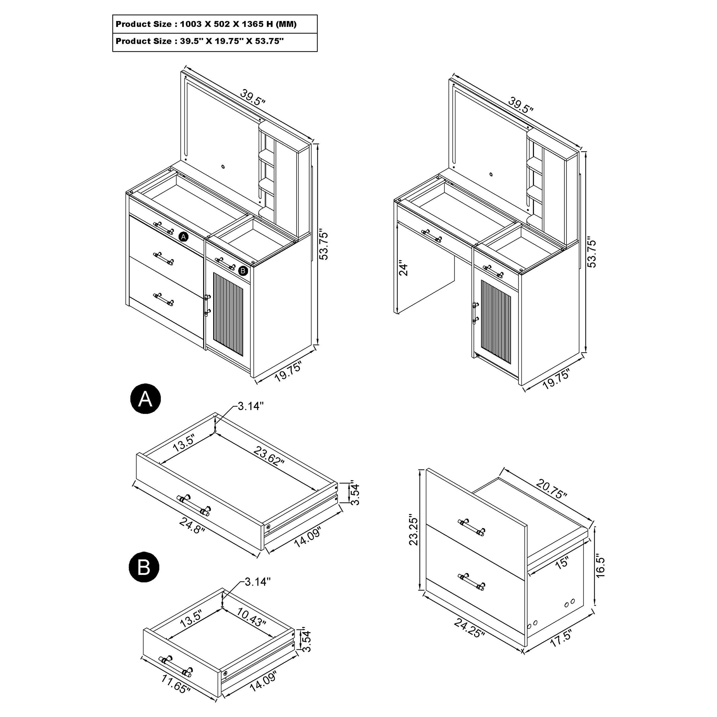 Flora Vanity Sets