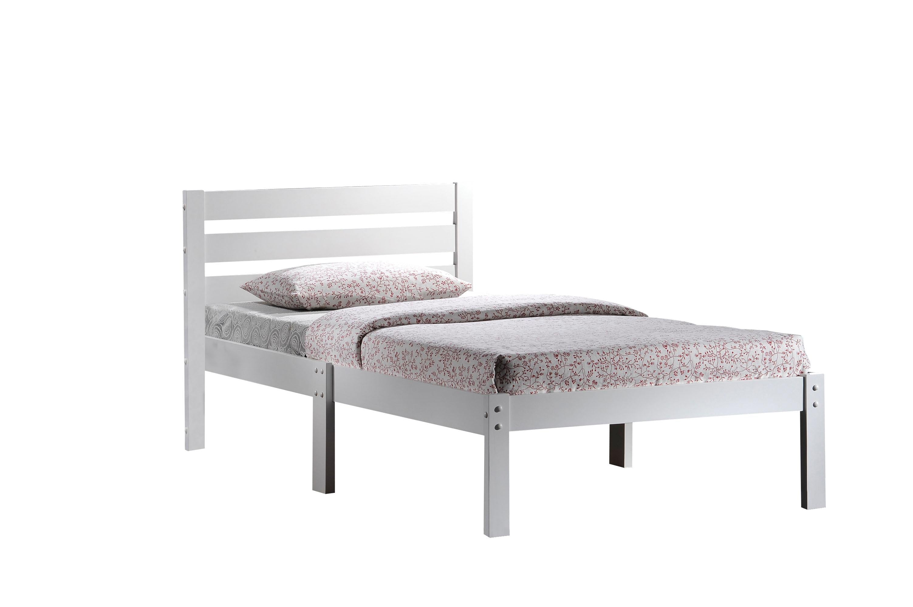 Donato White Twin Bed image