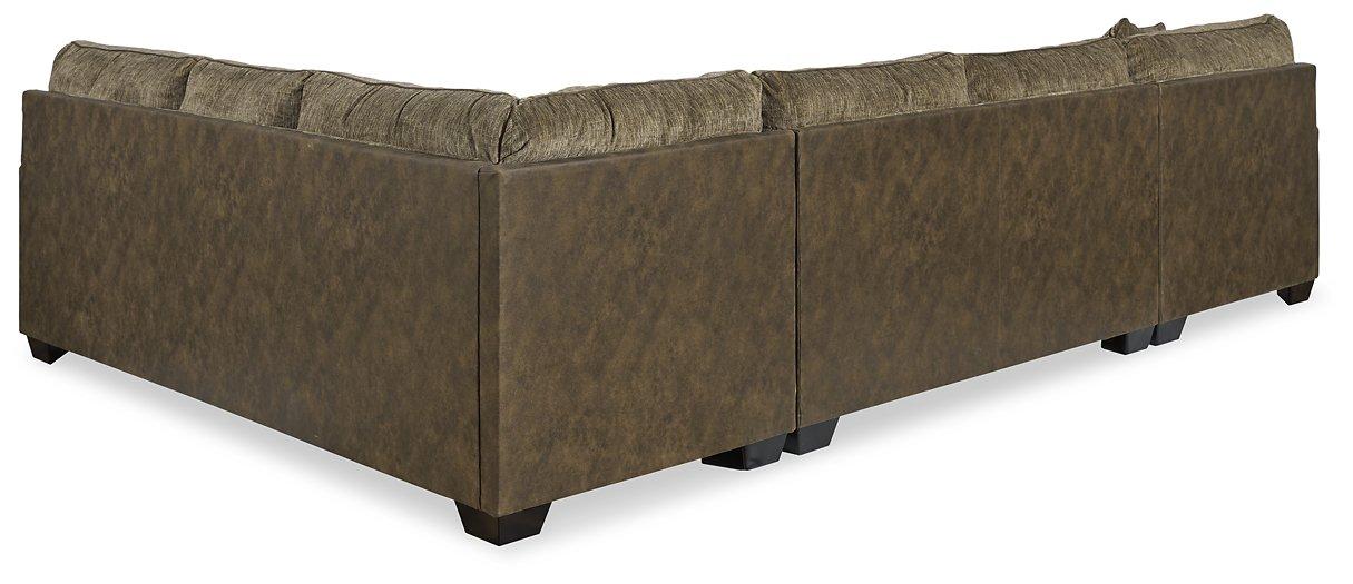 Abalone 3-Piece Sectional with Chaise