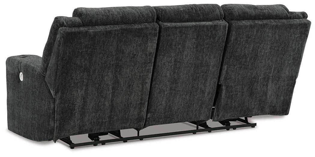 Martinglenn Power Reclining Sofa with Drop Down Table