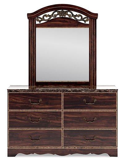 Glosmount Dresser and Mirror