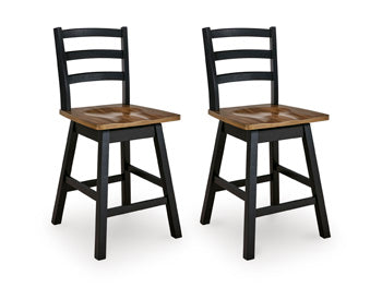 Wildenauer Counter Height Swivel Barstool