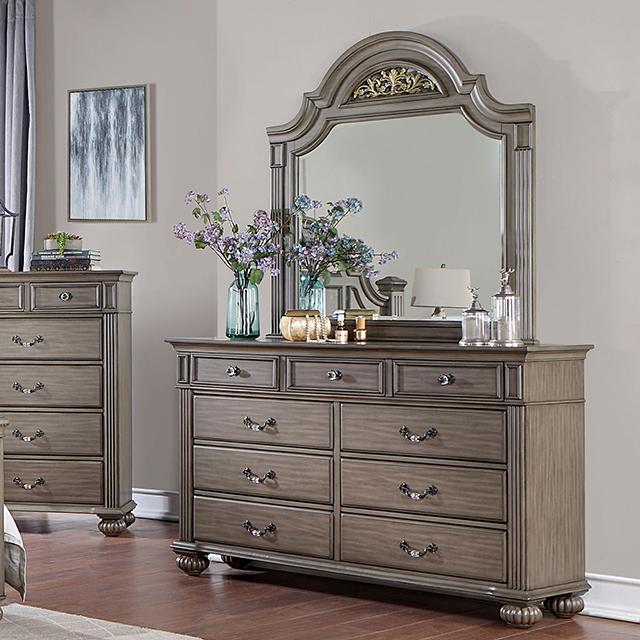 SYRACUSE Dresser, Gray SYRACUSE Dresser, Gray