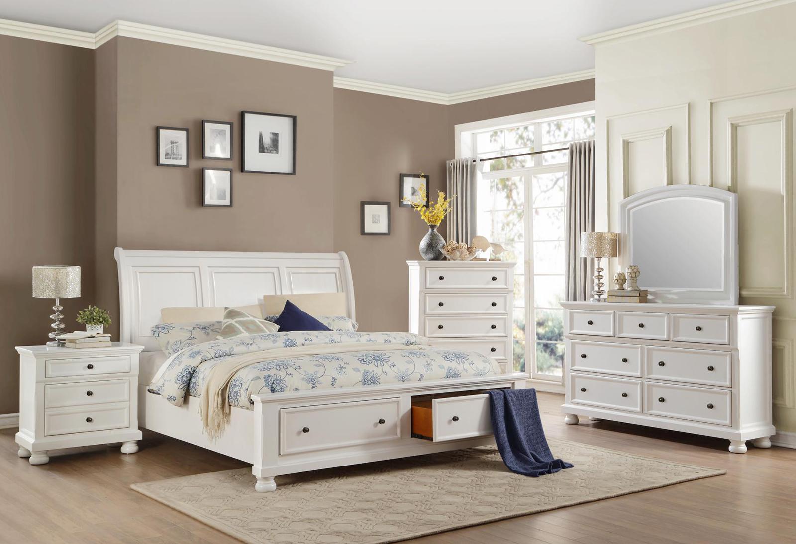 Laurelin 7 Drawer Dresser in White 1714W-5