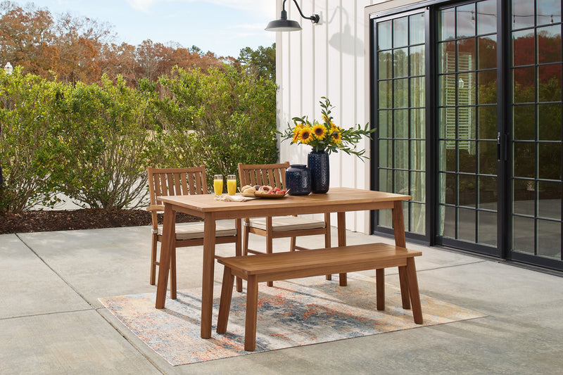 Janiyah 4-Piece Outdoor Dining Package