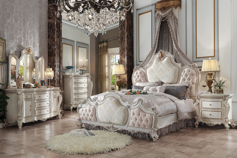 Picardy Fabric & Antique Pearl California King Bed image